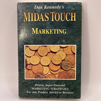 Dan Kennedy Midas Touch Marketing 4 Audio Cassette Business Advertising Vintage - Image 1 of 4
