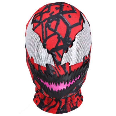 Red Carnage Venom Spider-Man Mask Cosplay Costume Spiderman Full Masks Halloween - Image 1 of 4