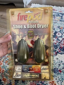Optronics Firepod Portable Shoe Boot Dryer Dual 110 Volt Adapter 12V Power Cord - Picture 1 of 2