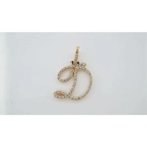 DiscountDiamond Pendant Necklace 14k Yellow Gold Fine Jewelry - Picture 1 of 6