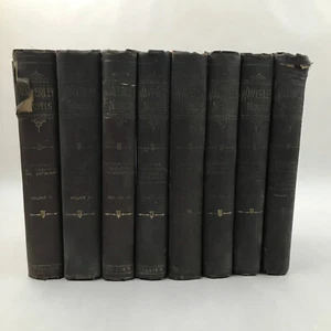 Waverly Novels by Sir Walter Scott Volumes 1-8, 1800s Collier See Photos - Picture 1 of 24