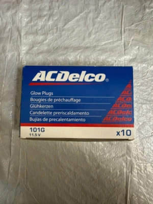 ACDelco 101G Glow Plug for Sprinter 2.7 OM647 & Mercedes E320 CDI OM648 (10Pack) - Image 1 of 2