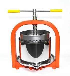 Entsafter Fruchtpresse 15 Liter Edelstahl Obstpresse Beerenpresse Apfelpresse - Bild 1 von 12