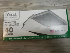 Umschläge 40 Stück 4 1/8 Zoll x 9 1/2 Zoll - Bild 1 von 4