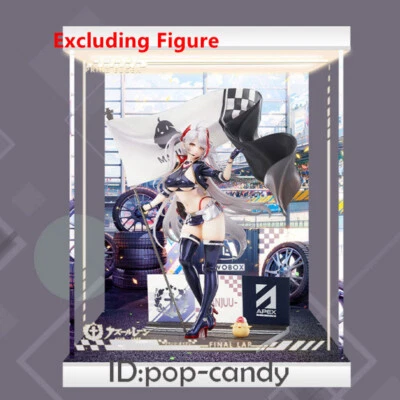 Acrylic Display Case Lighted Fit APEX Azur Lane KMS Prinz Eugen 1/7 Figure Toy - Image 1 of 3