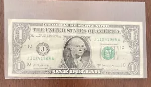 2017A FANCY SERIAL NUMBER - BIRTHDAY NOTE!! 11/24/1965 - Picture 1 of 6