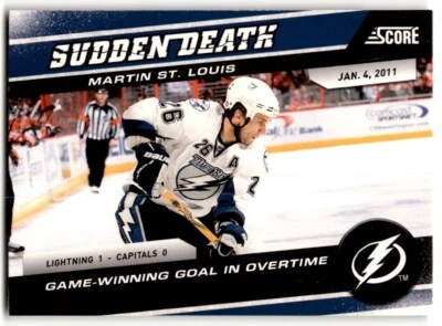Martin St. Louis 2011-12 Score Sudden Death #23 Tampa Bay Lightning - Image 1 of 2