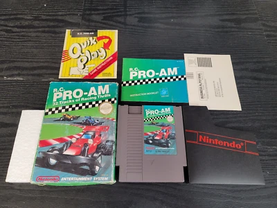 R.C. Pro-Am for NES Nintendo Complete In Box CIB Good Shape - Image 1 of 4