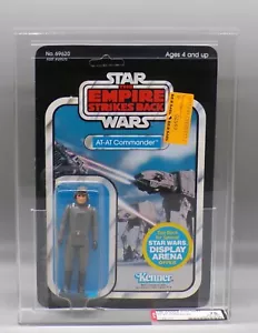AFA 75 1981 Kenner STAR WAR Empire Strikes Back AT AT COMMANDER Sealed 45 BACK ! - Picture 1 of 6