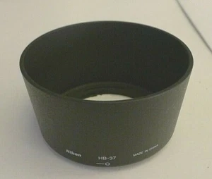 Nikon HB-37 Plastic Lens Hood For Nikon AF-S DX Micro Nikkor 85mm f/3,5G ED VR - Picture 1 of 4