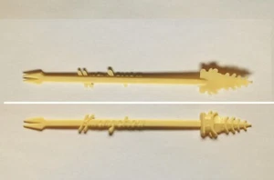 KWONG CHOW RESTAURANT Elizabeth St. Toronto. Vintage, BEIGE SWIZZLE STIR STICK - Picture 1 of 4