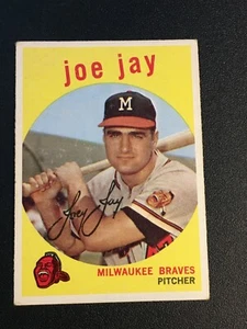 F62956 1959 Topps #273 Joey Jay Braves - Imagen 1 de 1