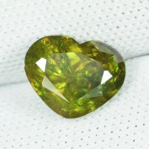 2.02 ct DAZZLING MULTICOLOR - ESFERA NATURAL Corazón Ver Vdo YB - Imagen 1 de 3