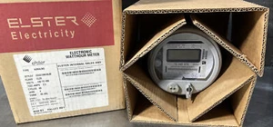 Nos Surplus Elster Electricity Watthour Meter Type A3RALNQ Class CL20 - Picture 1 of 12