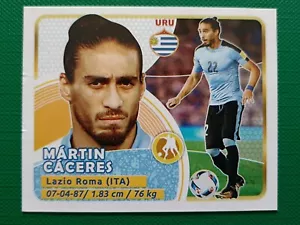 2018 Gol Russia World Cup FIFA #052 MARTIN CACERES Uruguay Soccer Team Sticker - Picture 1 of 2