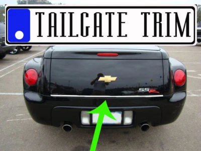 Хромированный молдинг отделки багажника задней двери для Chevy SSR 2003 2004 2005 2006 годов выпуска - Изображение 1 из 4