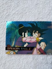 2001 Artbox Dragon Ball Z Series 4 Prisms Goku Chi-Chi #P-05 JPP/AMADA DAMAGED 