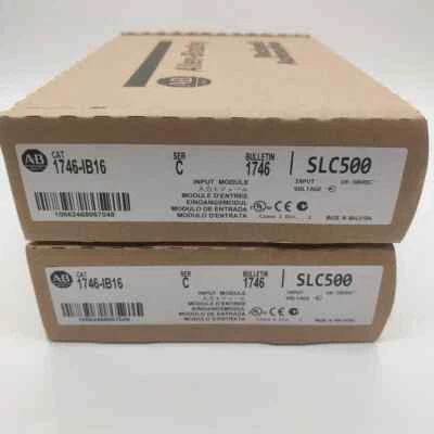 Allen Bradley New AB 1746-IB16 SER C SLC 500 Digital Input Module PLC 1746IB16 - Image 1 of 2