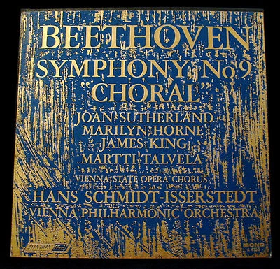 BEETHOVEN: SYMPHONY NO.9-Hans Schmidt Isserstedt-LONDON #A 4159-UK Import Boxset - Image 1 of 2
