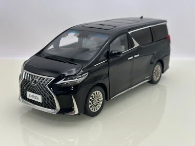 KYOSHO 1:18 LEXUS LM300h Black MPV Diecast Metal Model Car - Image 1 of 4