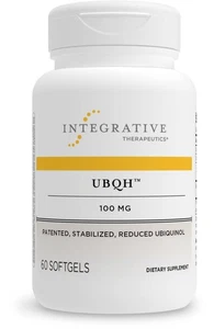 Integrative Therapeutics - Suplemento UBQH 100 mg CoQ10 60 cápsulas blandas - Imagen 1 de 6