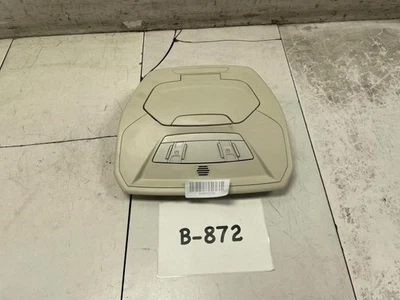 2013 FORD ESCAPE SE FRONT ROOF OVERHEAD DOME CONSOLE w/ SUNGLASSES HOLDER - Image 1 of 4