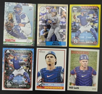 Will Smith Card Lot (6) | Rookie RC Parallel Topps Los Angeles Dodgers - Image 1 of 2