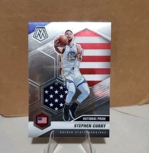 2020-21 Panini Mosaic Stephen Curry National Pride #249 Golden State Warriors - Bild 1 von 3