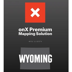 OnXmaps HUNT WYOMING Maps MicroSD Data Card Premium GPS Mapping Solution - Picture 1 of 7
