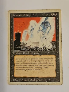 Animate Dead Revised Edition Magic the Gathering Uncommon - Bild 1 von 2