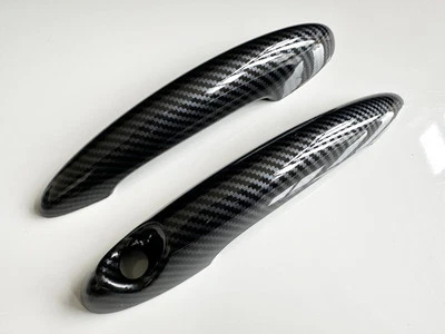 CUBIERTAS DE MANIJA EFECTO FIBRA DE CARBONO DE 2 PUERTAS PARA BMW MINI R61 PACEMAN COOPER S JCW - Imagen 1 de 2