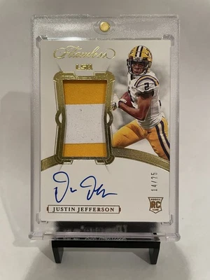 Justin Jefferson Flawless Collegiate RPA /25 Vikings #107 📈🔥 - Image 1 of 2