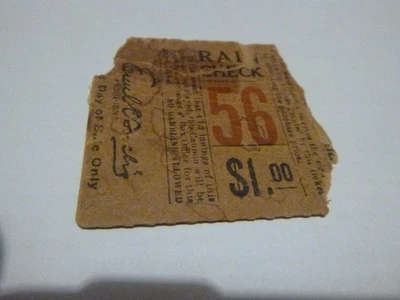 1930 MLB ticket Philadelphia Phillies Boston Braves george sisler Lefty o'doul + - Image 1 of 2