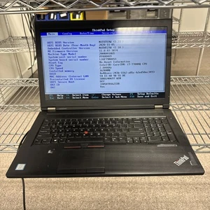 Lenovo ThinkPad P71 Laptop | Core i7-7700HQ | 16GB RAM NO SSD NO HDD *READ* - Picture 1 of 11