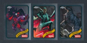Onslaught Blade Rhino 2025 Topps Chrome Marvel 3 Card Lot - Picture 1 of 4