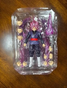 SH Figuarts Dragon Ball Super Goku Negro Super Saiyan Rose Exclusivo 2019 Bandai - Imagen 1 de 8
