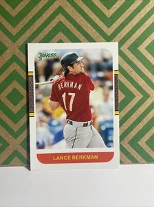 2021-22 Lance Berkman Panini Donruss #223 Retro 1987 - Picture 1 of 2
