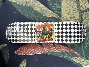 LONGEVITY MF DOOM PRINCE PO STREET STRANGERS Checker Skateboard Deck New - Picture 1 of 3