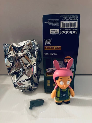Kidrobot - Bob's Burgers Series 2 - Louise (Laser Tag) - Vinyl Mini - Opened Cover