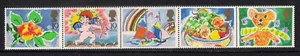 GB 1989 Greetings 19p strip set good perfs SG 1423-1427 MNH mint *COMBINED POST - Picture 1 of 1