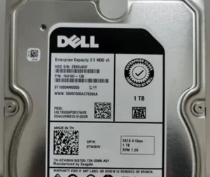 Dell ST1000NM0055 TW8VV 0TW8VV 1TB 7.2K RPM 3.5" SATA Hard Drive - Picture 1 of 1