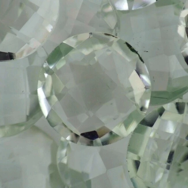 BRIOLETTE AMATISTA VERDE CLARO 11 MM CORTE REDONDO VENDIDO POR PIEDRA F-1436 Foto 1 de 1