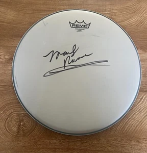 * MARKY RAMONE * signed 14" drumhead * THE RAMONES * DRUMMER * 2 - Picture 1 of 2