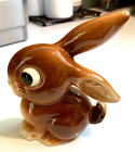 VTG Hummel Goebel Big-eyed Bunny Rabbit Brown