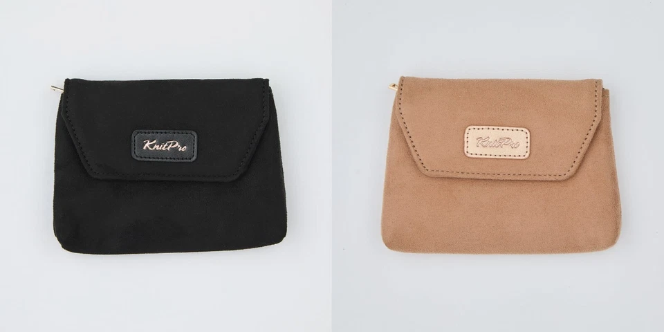 Bolsa KnitPro Notions para accesorios de punto - beige o negro Foto 1 de 1