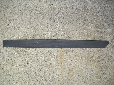 Porsche 911 Aluminum Carpet Trim & Door Sill Plate Driver Side - Image 1 of 2