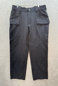 Pantalones Duluth Para Hombre Grandes x 32 Negros Carga Forrados de Vellón Rendimiento Elastizados Tareas - Imagen 1 de 8