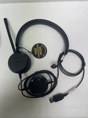 Jabra Evolve 20 Mono HSC016 Noise Canceling USB Headset - Image 1 of 4