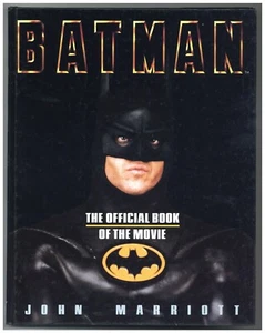 Batman The Official Book of the Movie Hardcover HC 1989 John Marriott Tim Burton - Picture 1 of 1