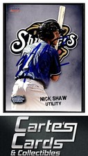 Nick Shaw 2015 Grandstand Biloxi Shuckers #NNO  TTM/IP Signed Autographed